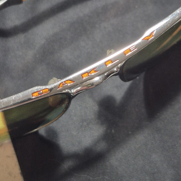 Oakley Men's Sunglasses - Black and Yellow - Picture 7 of 13